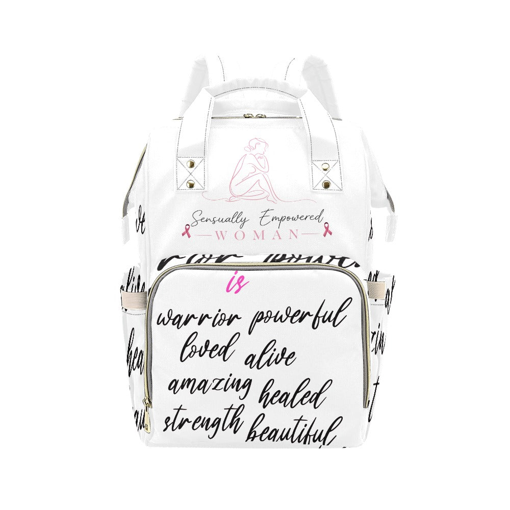 Sensually Empowered Woman Multi-Function Backpack