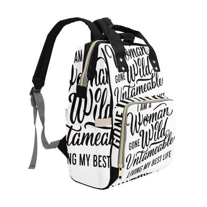 I Am a Woman Gone Wild Multi-Function Backpack