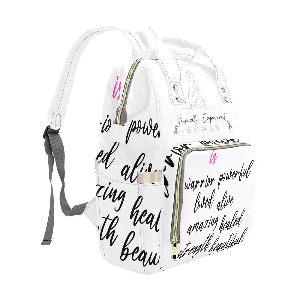 Sensually Empowered Woman Multi-Function Backpack