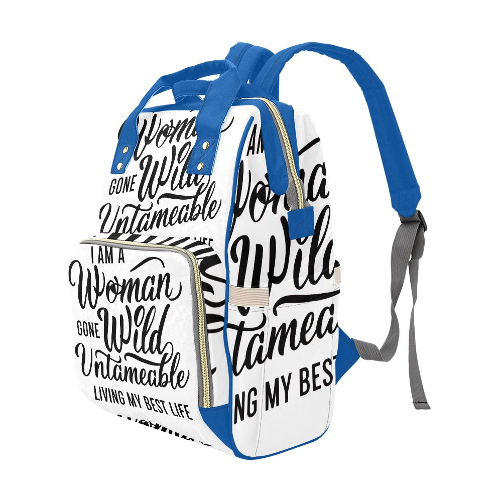 I Am a Woman Gone Wild Multi-Function Backpack