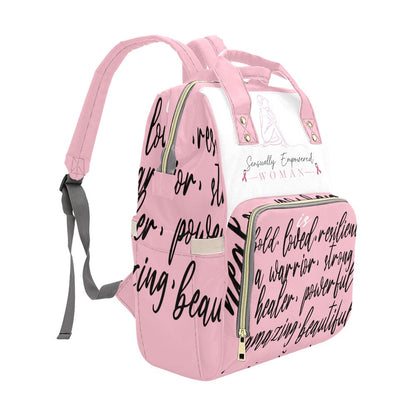 Sensually Empowered Woman Multi-Function Backpack