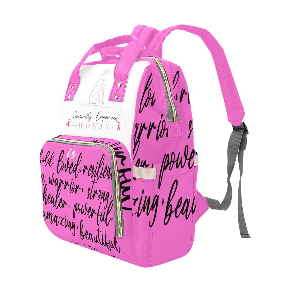 Sensually Empowered Woman Multi-Function Backpack