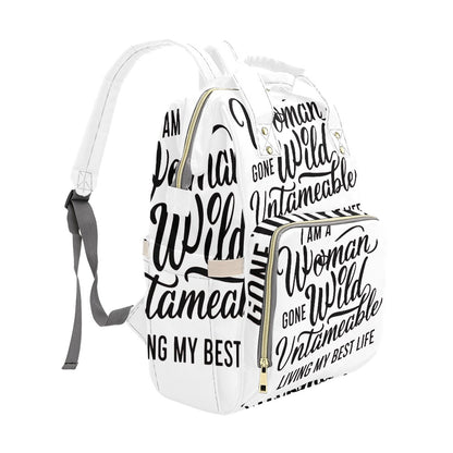 I Am a Woman Gone Wild Multi-Function Backpack