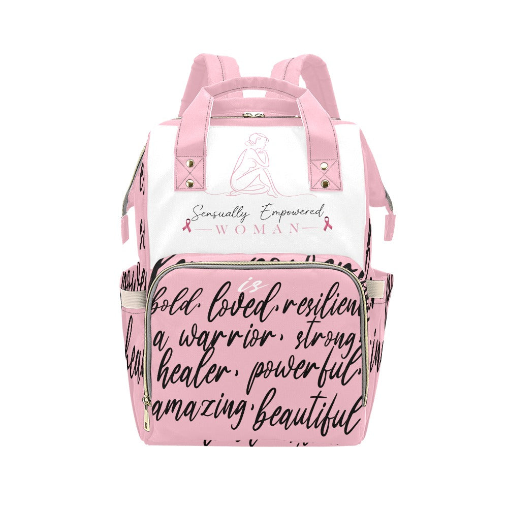 Sensually Empowered Woman Multi-Function Backpack