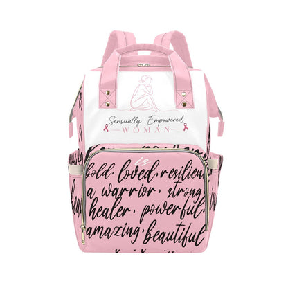 Sensually Empowered Woman Multi-Function Backpack