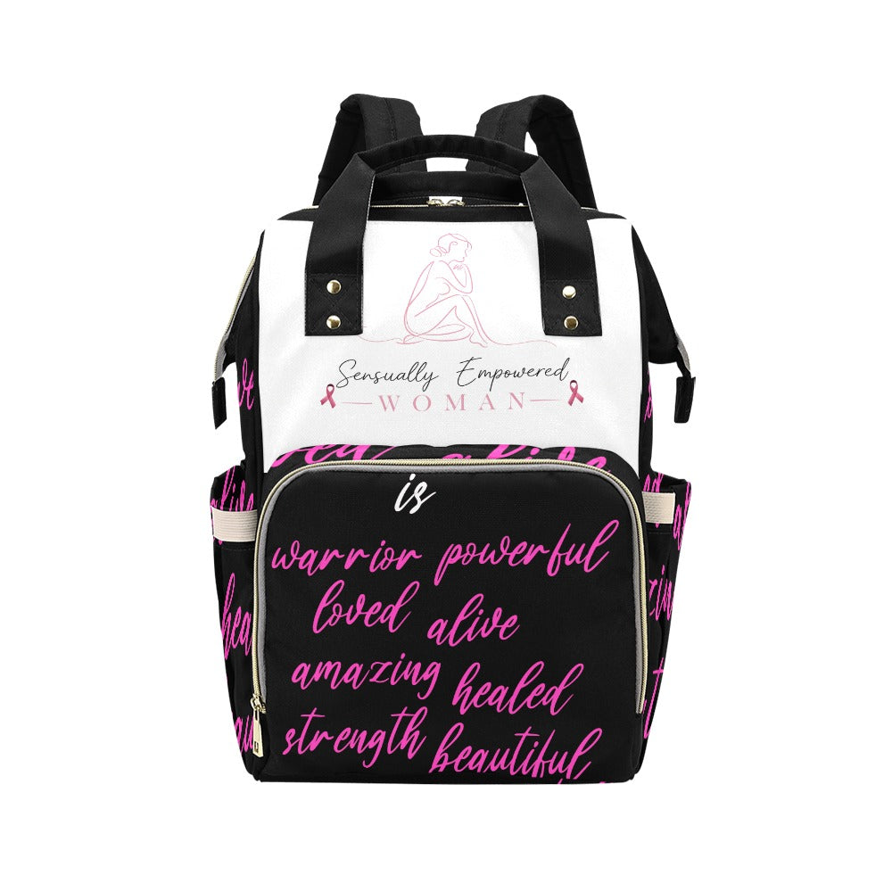 Sensually Empowered Woman Multi-Function Backpack