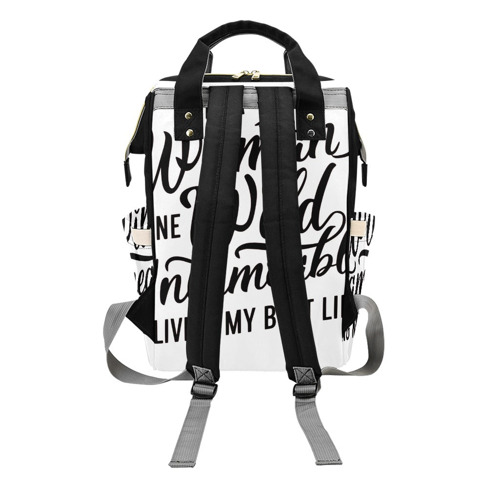 I Am a Woman Gone Wild Multi-Function Backpack