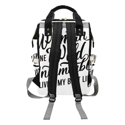 I Am a Woman Gone Wild Multi-Function Backpack