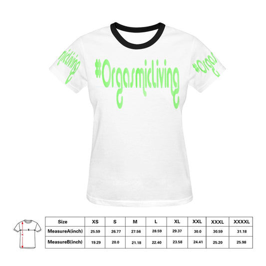 #Orgasmic Living Women's T-shirt