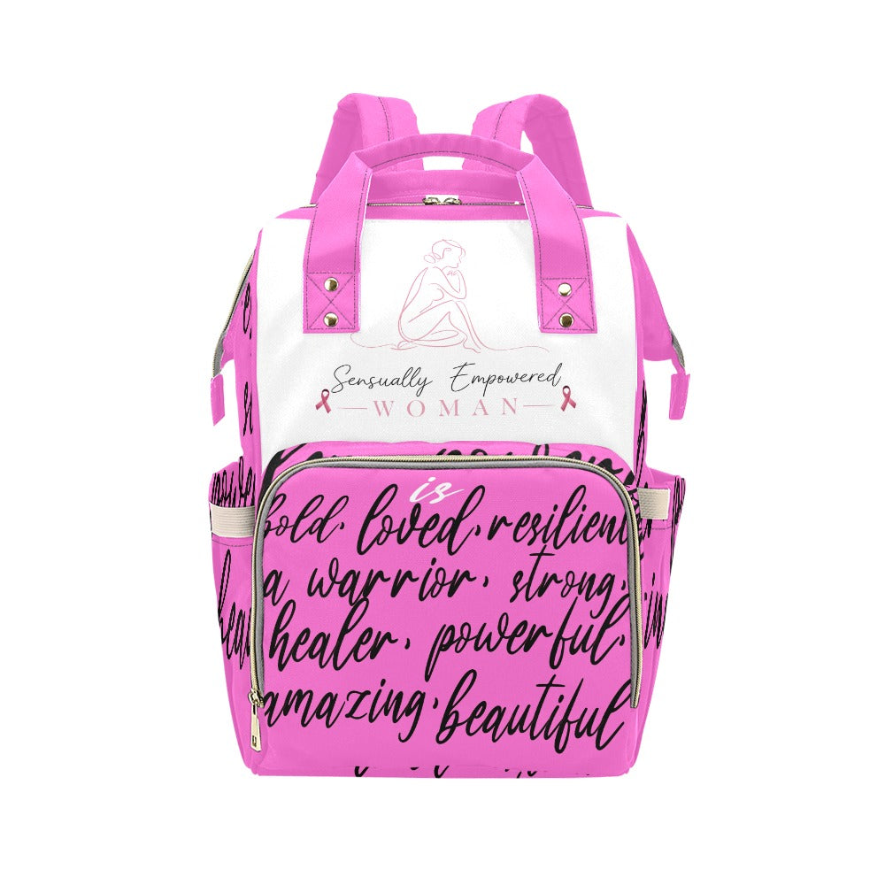 Sensually Empowered Woman Multi-Function Backpack