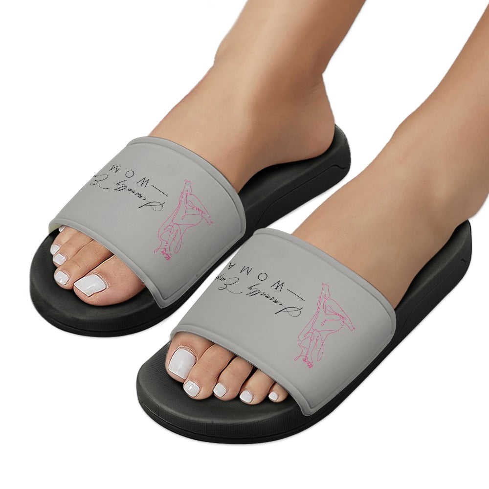 Sensually Empowered Woman home slippers (men's and women's)