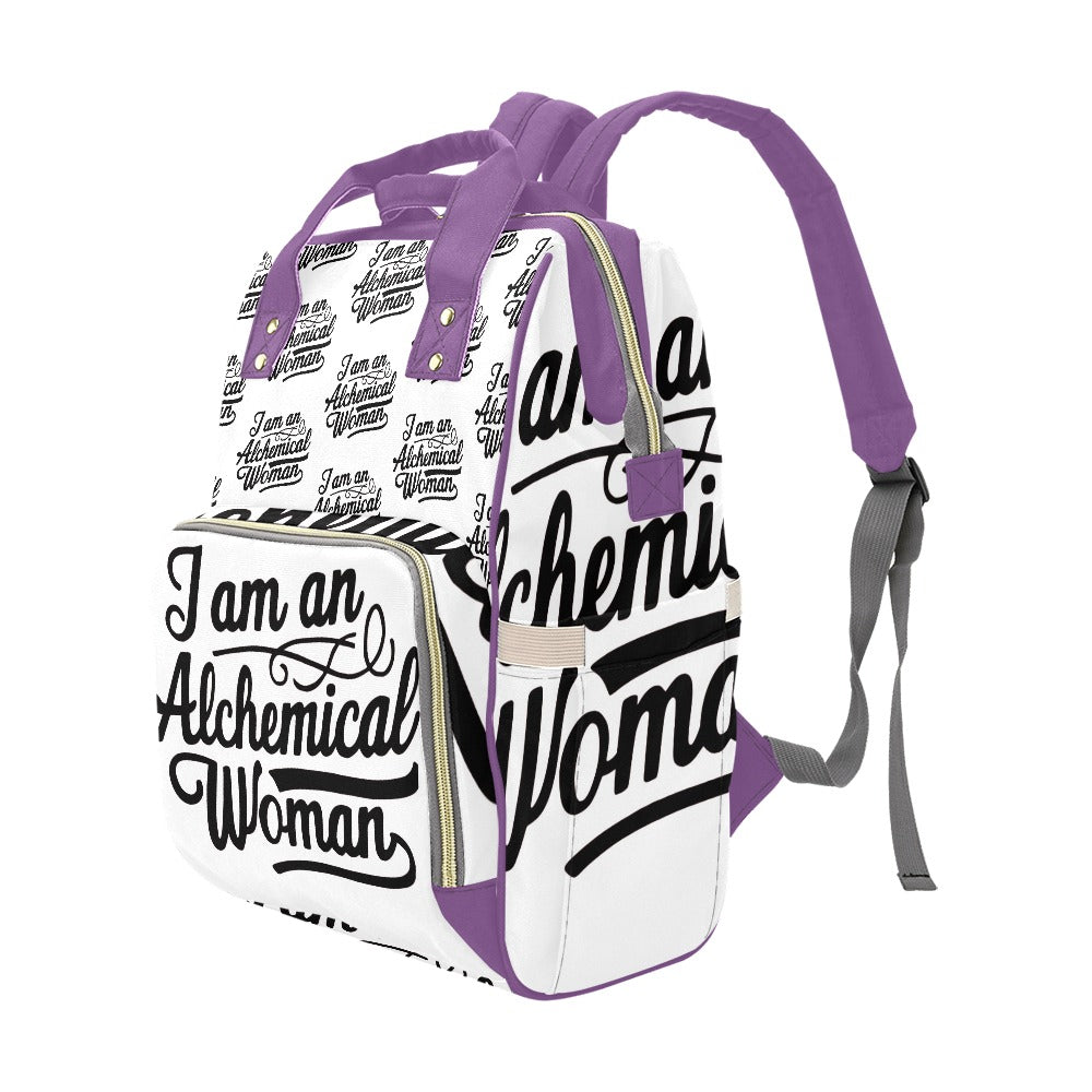 I Am an Alchemical Woman Multi-Function Backpack